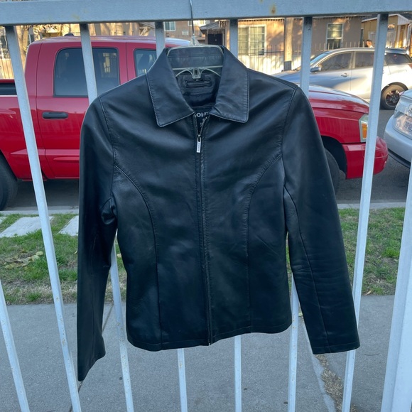 Coats | Fionte Leather Jacket | Poshmark